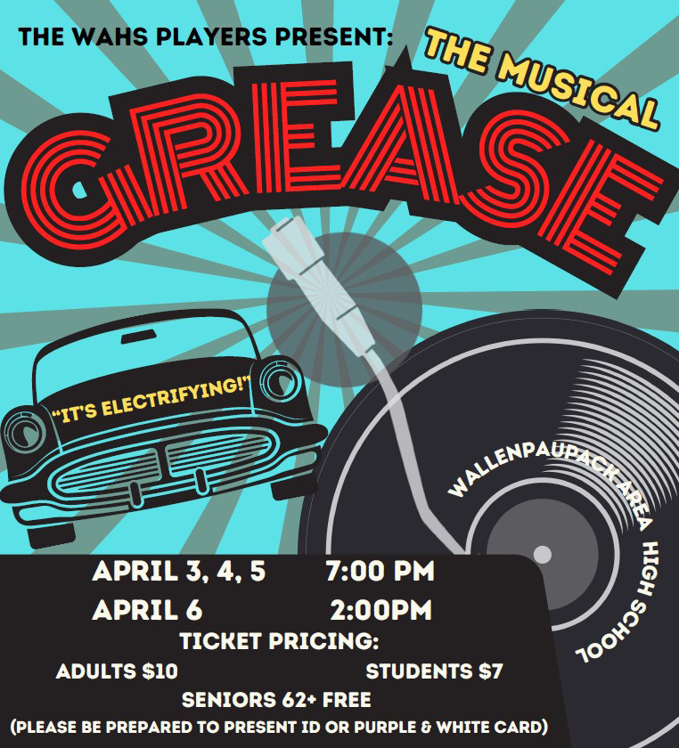 WAHS Players present 'Grease'